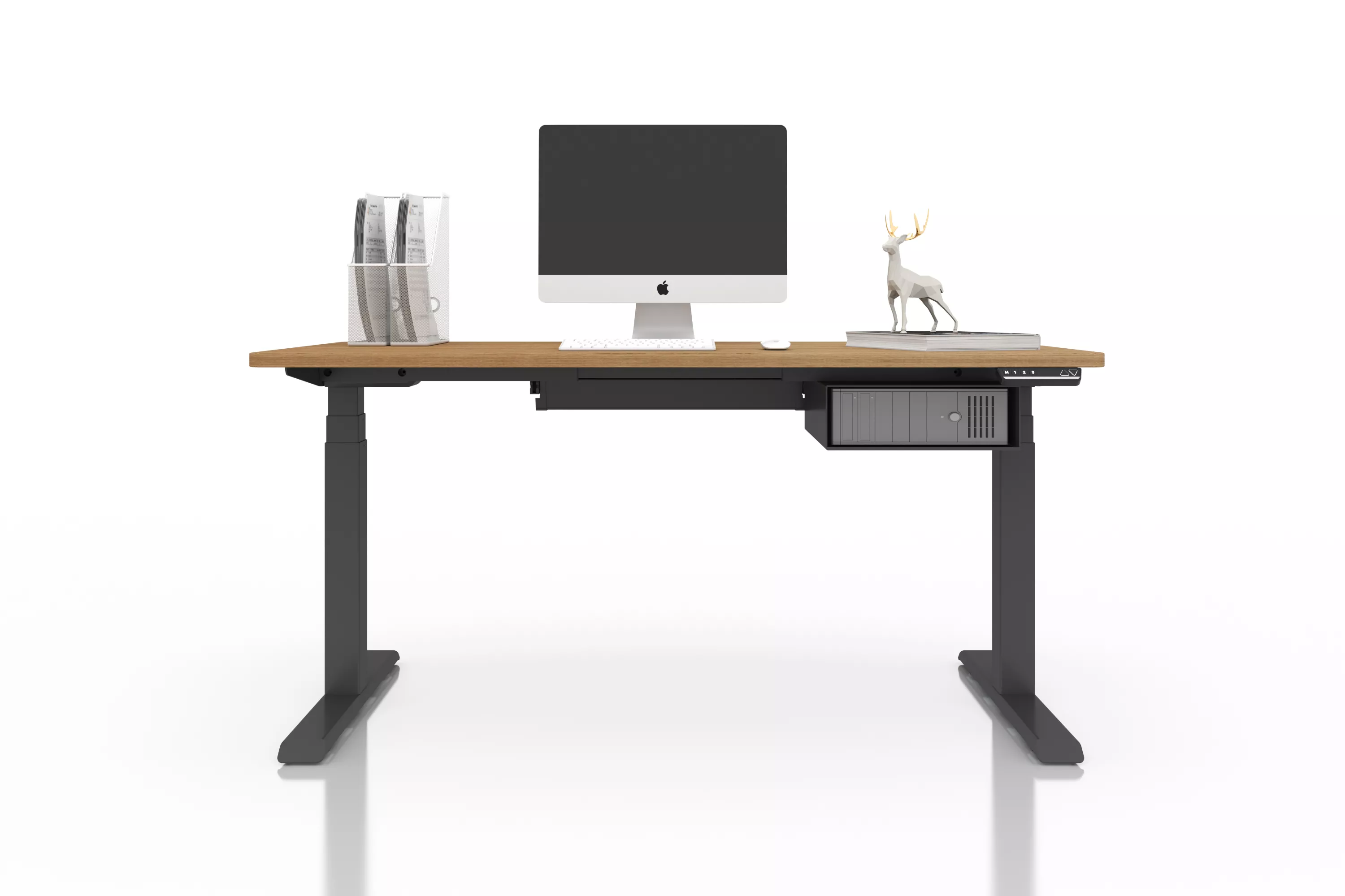 Single Sit Stand Workstation